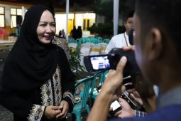 Bupati Winarti lanjutkan Safari Ramadhan di Kampung Tri Mukti Jaya