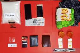 Polres Balangan sikat sabu seberat 1,2 Kilogram tujuan Kaltim