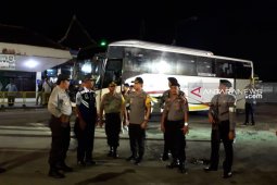 Antisipasi pergerakan massa, Polres Jember "sweeping" terminal dan stasiun