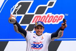 Raihan Marquez di Le Mans  genapi kemenangan ke-300 Honda
