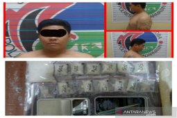 Pengedar narkoba tertangkap tangan saat bertransaksi sabu-sabu