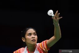 Gregoria Mariska, Hafiz/Gloria lewati rintangan pertama Hylo Open