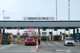 Menjajal tol, persingkat waktu arus mudik di ujung Sumatera