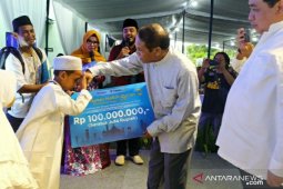 PT Timah kucurkan Rp100 juta beasiswa Tahfiz Qur'an di Pangkalpinang
