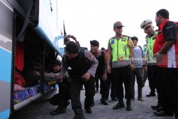 Polres Madiun cegah pergerakan massa  ke Jakarta