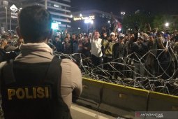 Polisi: massa perusuh tidak sama dengan pendemo sore
