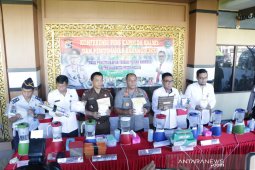 2,2 Kilogram sabu gagal beredar di bulan Ramadhan