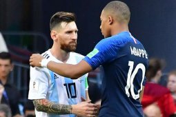 Mbappe tegaskan persaingan dengan Messi belum berakhir
