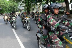 Patroli keamanan di Sumut