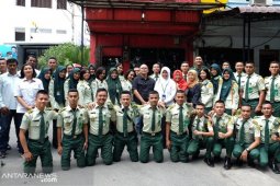 Mahasiswa Polbangtan praktik komunikasi pertanian di LKBN ANTARA Sumut