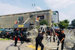 Massa mulai berkumpul lagi di depan Bawaslu RI