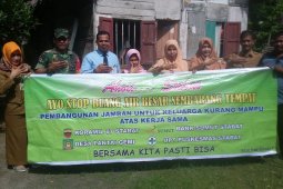 Koramil dukung program jambanisasi bagi warga Desa Pantai Gemi