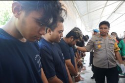 Polisi Trenggalek tangkap sembilan pelaku pengeroyokan sebabkan korban tewas