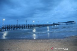 Wisata Pantai Penajam dipadati pengunjung saat libur Lebaran