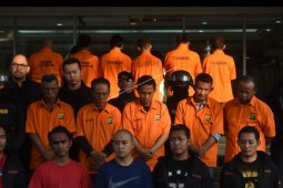 Rilis tersangka perusuh di Jakarta
