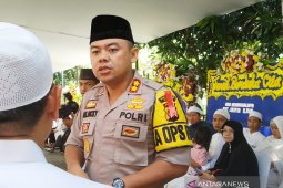 400 polisi kawal pemakaman Ustadz Arifin Ilham di Gunung Sindur