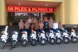 Polda Kalbar dapat 20 unit motor dari BRI