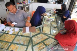 Transaksi jual beli emas meningkat jelang Lebaran