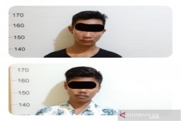 Polsek "Banteng" ringkus dua pria pengangguran lakukan penganiayaan gunakan Sajam