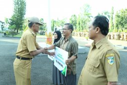 Bupati serahkan santuan BPJS Ketenagakerjaan