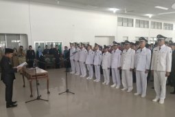 Bupati Bangka lantik 155 pejabat struktural eselon III dan IV
