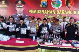 Polresta Sidoarjo ungkap 451 kasus pada Operasi Pekat Semeru