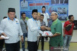 PWI Asahan santuni anak yatim dan bersilaturahmi dengan janda wartawan