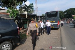 Polres siagakan pos pengamanan di jalur Puncak-Cianjur
