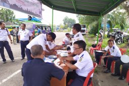 Dishub Sumut lakukan "ram check" untuk pastikan keamanan kendaraan mudik