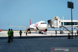 Pendaratan perdana Batik Air di Bandara Internasional Yogyakarta