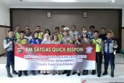 Jasa Raharja-Polresta Pangkalpinang bentuk satgas quick respon