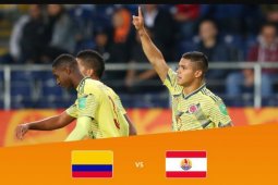 Juan Hernandez trigol, Kolombia amankan tempat di 16 besar Piala Dunia U20