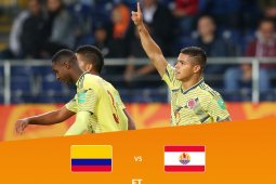 Kolombia lolos ke 16 besar Piala Dunia U20