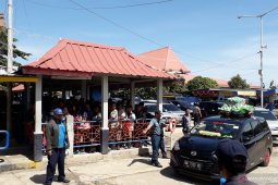 Bupati tinjau arus mudik lebaran di Pelabuhan Tanjungkalian Muntok