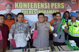 Empat begal di Indramayu ditembak karena melawan