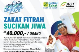 Tunaikan Zakat Fitrah di Global Zakat-ACT, Manfaat Tersebar di Indonesia hingga Palestina dan Suriah