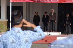Bupati apresiasi kehadiran peserta apel peringatan Pancasila