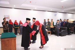 Bupati hadiri pergantian Kepala PN Pelaihari