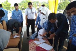 ASN kementerian peringati hari lahir Pancasila di Indramayu