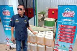 Polres Bangka Tengah kawal pemberlakuan sistem "fuel card" di lima SPBU