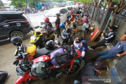 Pemudik menggunakan Roda Dua