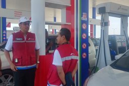 Penjualan BBM di SPBU tol Ngawi-Solo naik 300 persen