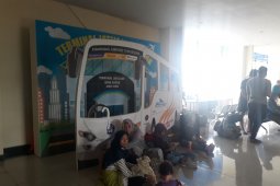 Dinkes Kota Depok periksa kesehatan sopir bus mudik