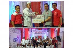 Telkom Regional Kalimantan adakan program berbagi di Banjarbaru