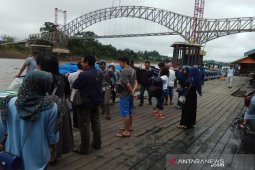 Penumpang mudik gunakan "Speed Boat"  Muara Teweh ramai