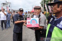 Plt Bupati Asahan tinjau pos pengamanan lebaran 2019