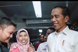 Silang Monas menjadi titik kumpul halalbihalal dengan Presiden Jokowi
