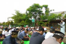 Ratusan warga Pontianak telah laksanakan Shalat Ied