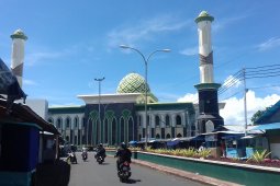 Polda Malut siapkan areal parkir Shalat Id di Masjid Al-Munawwar