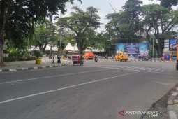 Lalu lintas di Kota Medan lengang H-1 Lebaran